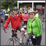 SBC members getting ready for Bike for Pie - 2009.