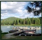 Fish Lake near Lake Wenatchee.