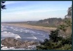 View of Pacific Ocean from Long Beach.