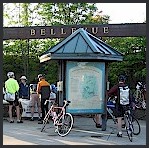 Mercer Island Trail exiting to Bellevue.